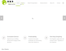 Tablet Screenshot of hkscargo.com